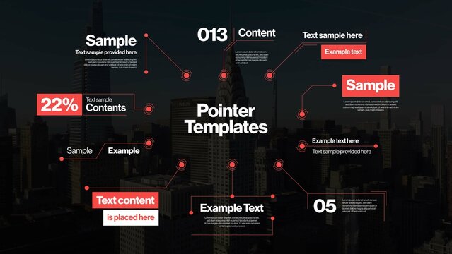 Text Pointers & Callouts Video Template