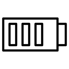 Battery icon. battery charge level. battery Charging icon