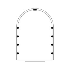 Mono Line Arch Frame