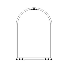 Mono Line Arch Frame