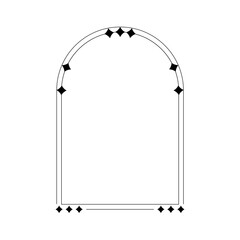 Mono Line Arch Frame