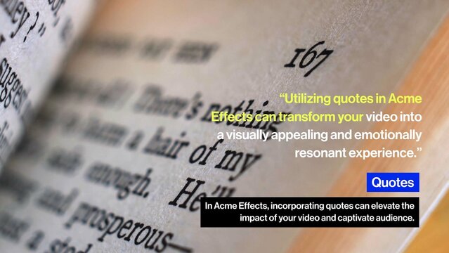 Quote Testimonial Video Template