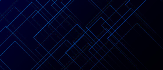 abstract diagonal light lines on the dark blue background