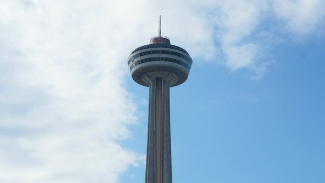 View of the Skylon Tower at Niagara Falls, Ontario, Canada