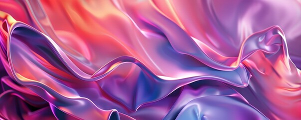 Abstract background with smooth shapes