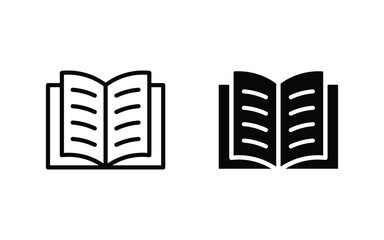 Book icon set vector. book icon collection