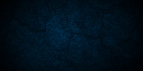 Distressed Rough blue cracked wall slate texture wall grunge backdrop rough background, dark blue concrete floor or old grunge background. Blue concrete wall , grunge stone texture background.