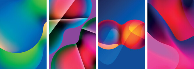 Abstract colors. Abstract backgrounds for wallpaper, business card, cover, poster, banner, brochure, header, website