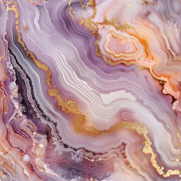 a pastel marble stone texture pattern in the style of agate with a splash of gold, background hd 16k --tile --style raw Job ID: 69a0970c-ed0d-436a-9ffc-41667f09231b