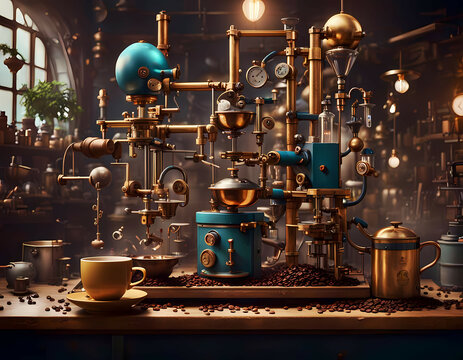 Steampunk Coffee