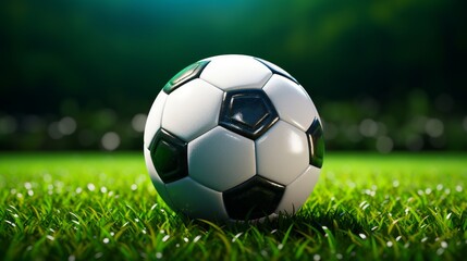 Fototapeta premium Sports Footballers Generative AI