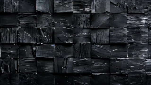 Black wood texture. Abstract background for design. High resolution photo.