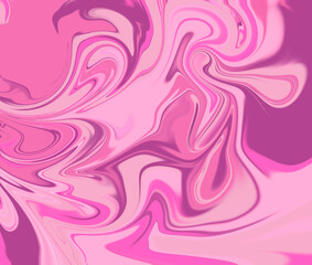 Pink liquid swirl abstract pattern