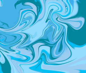 blue liquid swirl abstract pattern