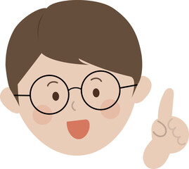 안경 학생 선생님 교사 강사 일러스트 student teacher eyeglasses