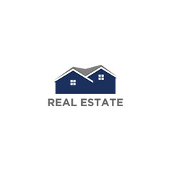 Home house real estate logo design