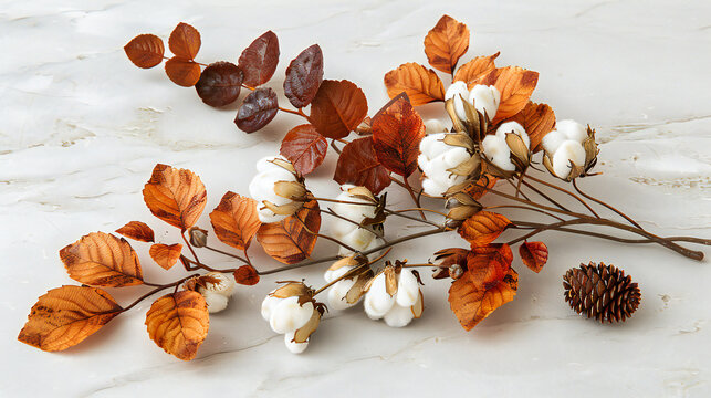 Spring Awakening: Closeup of Blossoming Flowers, Natures Palette, Bright and Colorful Floral Background