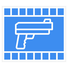 Action Film Icon Style