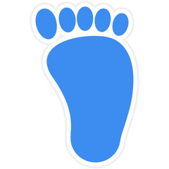 Footprint Icon Style