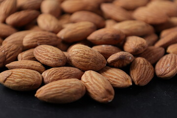 close up of almond