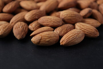 close up of almond