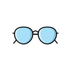 Glasses icon vector stock illustration
