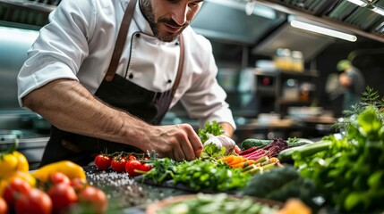 journey of fresh ingredients from farm to table, celebrating the art of sustainable dining