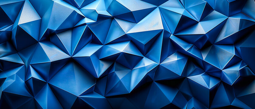 Modern Geometric Triangle Pattern, Abstract Background with Sharp Edges and Futuristic Design, Conceptual Artwork
