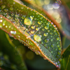 The Hidden World Under a Leaf