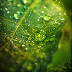 The Hidden World Under a Leaf