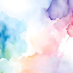 watercolor-stains-arrayed-across-a-pristine-white-background-varying-from-light-pastel-washes
