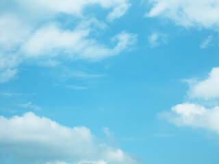 blue sky with clouds