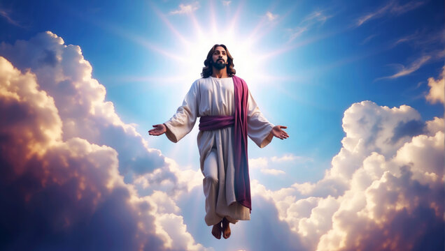 Jesus Christ ascends into heaven