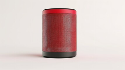 Portable Bluetooth Speaker Standing Isolated