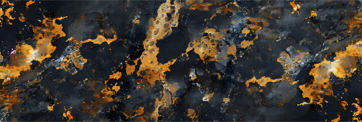 Dark Blue marble texture background with gold touchups - obrazy, fototapety, plakaty