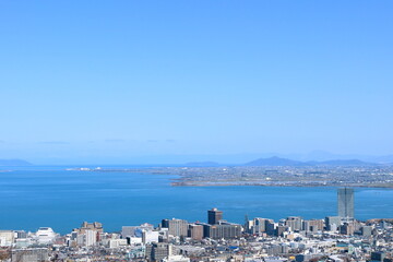 滋賀県大津市　池の内展望地からの風景