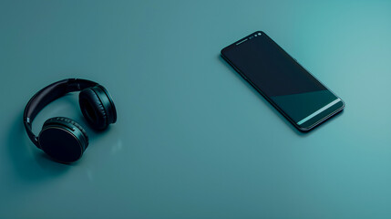mobile and headphone