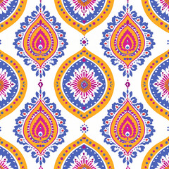 Seamless boho style pattern