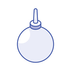 Get this creatively crafted isometric icon of enema in trendy style, health and medical collection