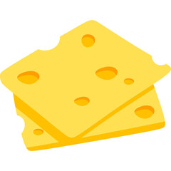Cheese Cartoon Art Illustration