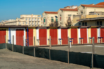 Station balnéaire en hors-saison