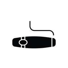 Cigar icon vector stock illustration