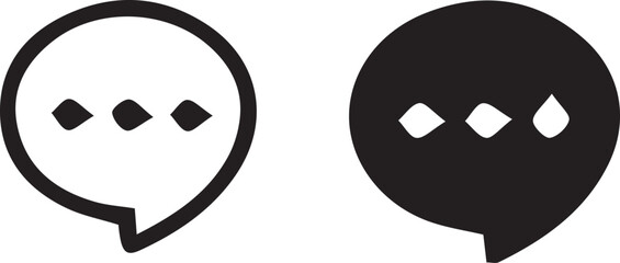  comment icons. Communication icons. Talk bubble, dialog. Web icon set. Pack of line