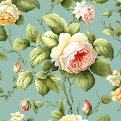 Peonies and Buds Baroque Jean Honore