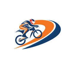 Bike Track Racing Sign Branding Identity
