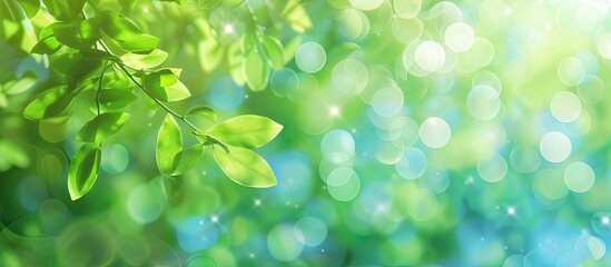 A detailed view of a green leafy tree, showcasing its vibrant leaves and intricate patterns. The tree exudes a sense of life and growth, capturing the essence of nature in its purest form.