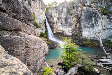 "Chorrillo del Salto" waterfall on the outskirts of El Chaltén