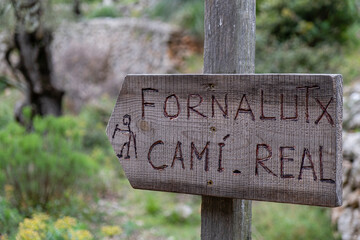 cami reial de Fornalutx, Mallorca, Balearic Islands, Spain