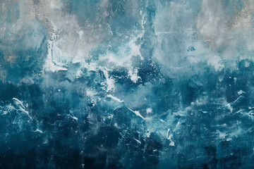 Panoramic blue texture abstract grunge background