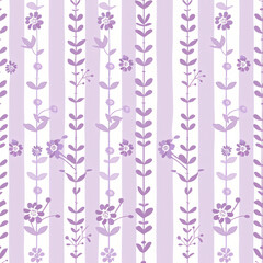 seamless pattern with flowers